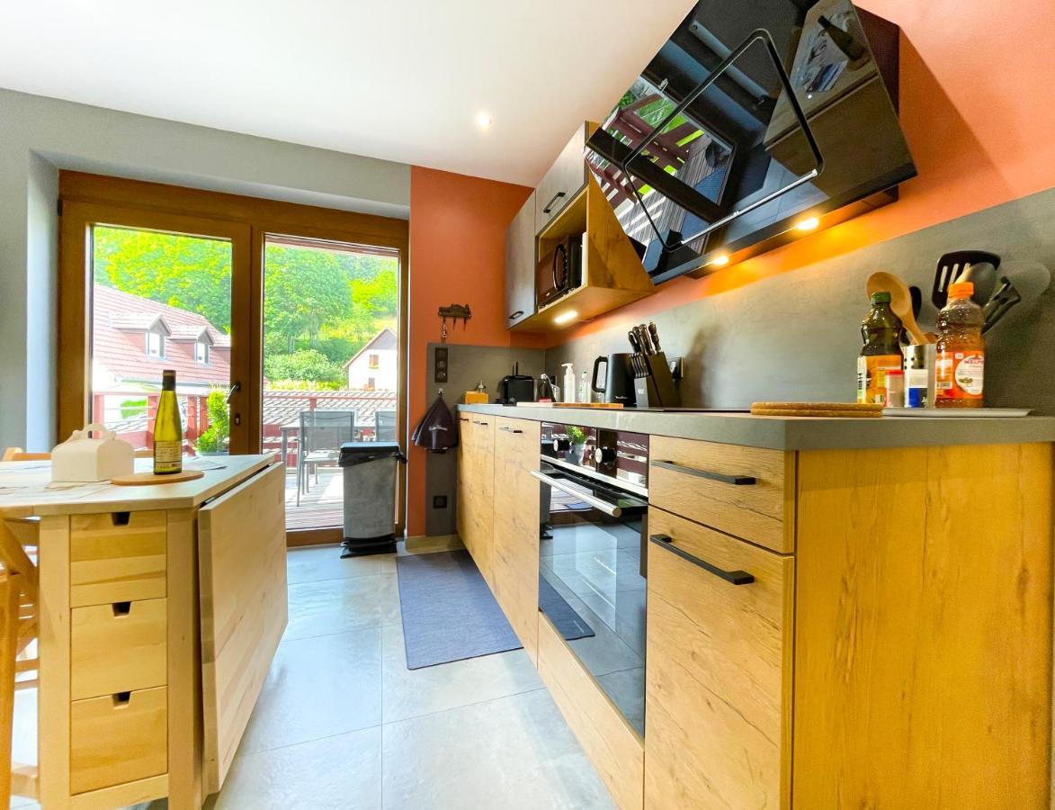 Gite Du Silberwald Charmant Gite Avec Spa - Jacuzzi , Acces Privatif Stosswihr Exterior foto